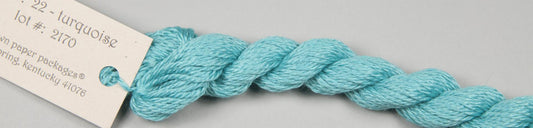 Silk & Ivory - Turquoise - 022