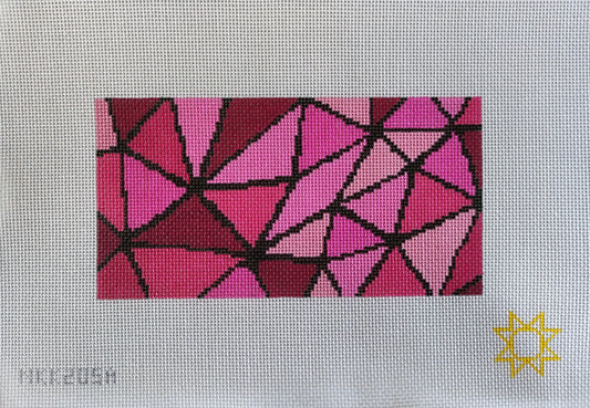 Clutch Insert - Pink Geo Audra Stitches Trunk Show