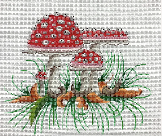 Red Mushrooms