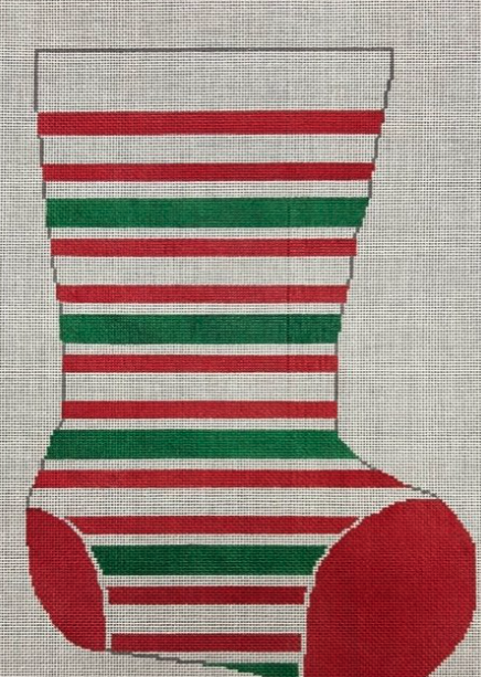 Red/White/Green Stripe