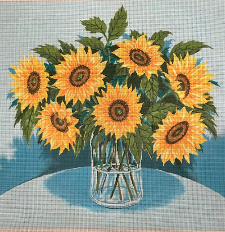 Sunflower Vase