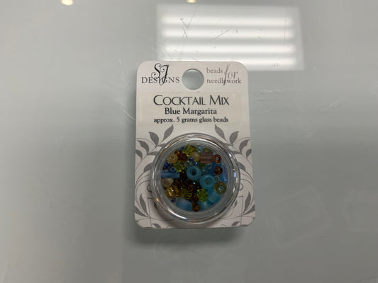 Cocktail Mix Beads - Blue Margarita