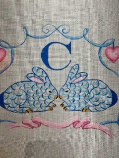 Monogram Crest - Bunnies